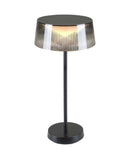 Акумуляторна лампа чорна H-37 cm Led 3.4W 2700K Black Lamp 251240-100006828
