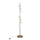 Торшер золотий з білими плафонами H-182 cm G9*9 Gold+White Bollo 250731-100005464