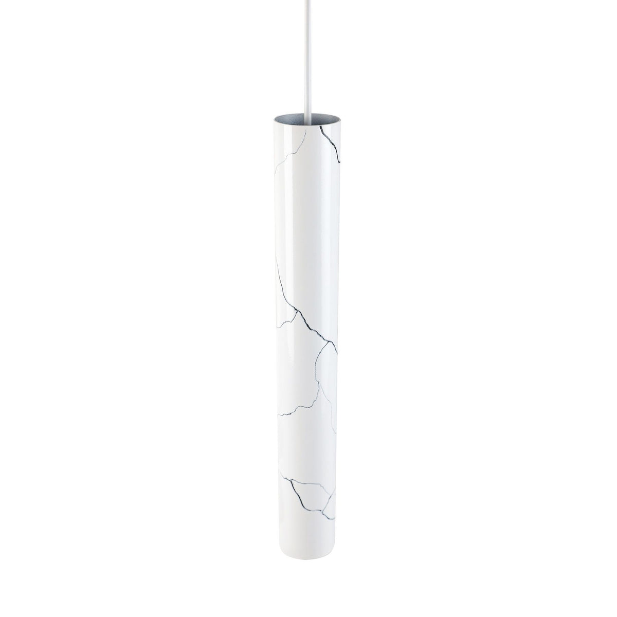 Підвісний світильник білий з імітацією мармуру H-40 cm GU10 Imitation Marble White 260141-100007023