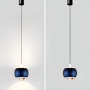 Підвіс чорний / білий / кавовий / сірий / синій D-10 cm Led 13W 4000К Black/White/Coffee/Grey/Blue Lens 231158-100002784
