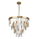 Підвісні люстри D-50 cm / D-60 cm / D-80 cm E14 Gold Pearl 260618-100008101