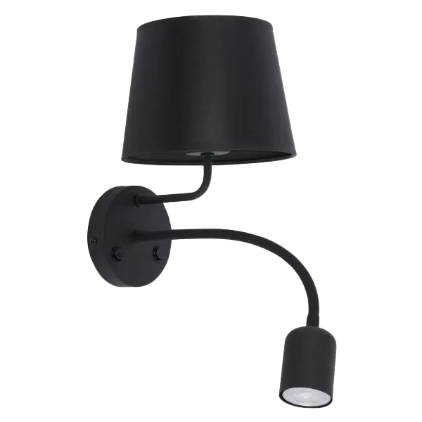 Бра з вимикачем на корпусі Maja Black / Grey Н-50 см 230940-100002537