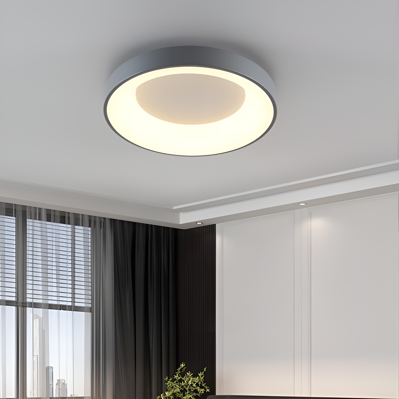Стельовий світлодіодний світильник з пультом д/у D-45 LED Ceiling Black / Grey / White 221152-100001137