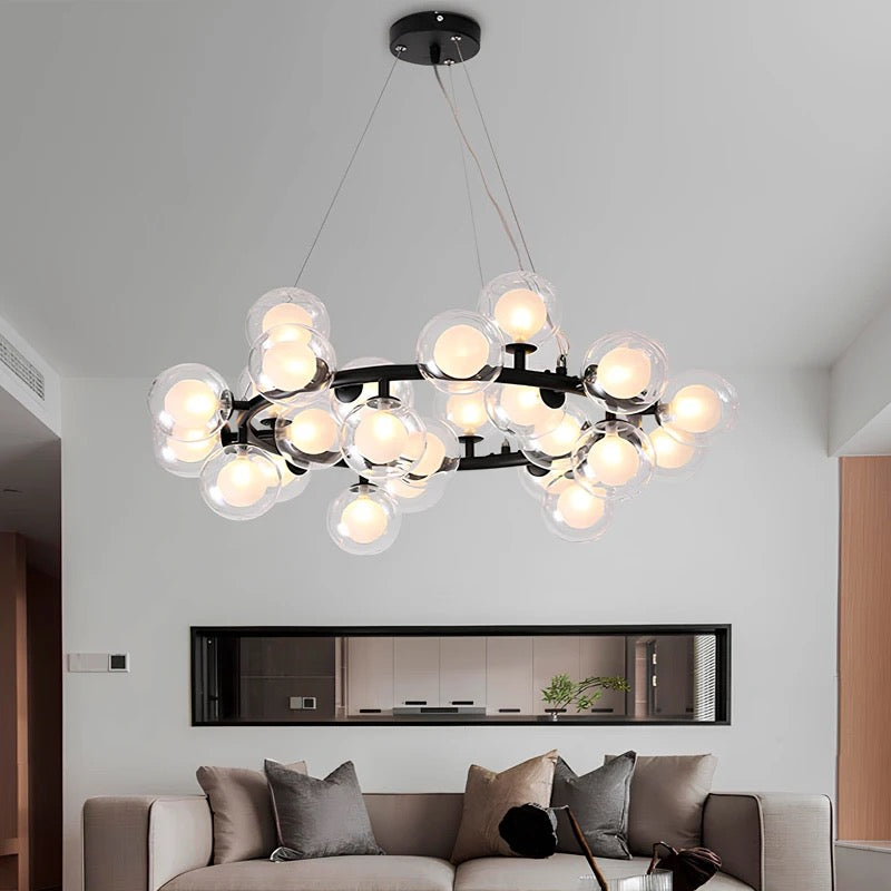 Підвісний світильник Modo D650 25xG4 Black + White 240418-100003201
