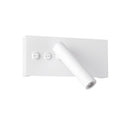 Настінний світильник білий з вимикачем на корпусі H-8 cm Led 10W 4200K White Vadud 260160-100007195