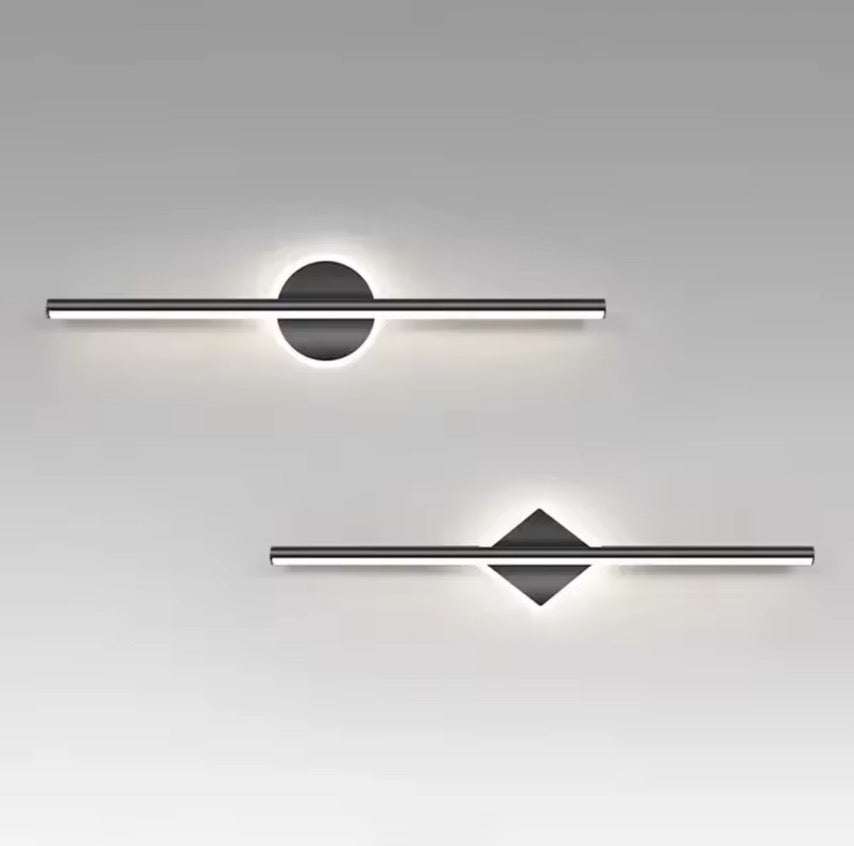 Настінний світильник Romb mirror L600 Led 16W 3000K 4000K 6000K Black 250335-100004238