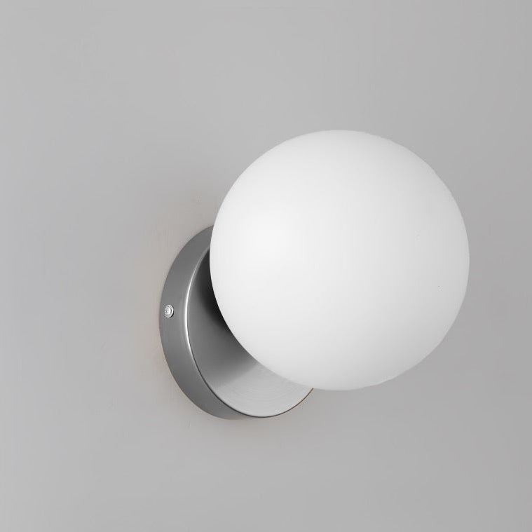 Настінний світильник Bollo D-15 cm E27 Chrome + White 250376-100004280