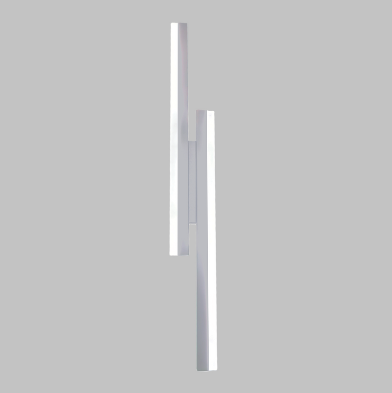 Настінний світильник білий з вимикачем H-50 cm Led 17W 3000K-6000K White Lines 251174-100006726