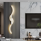 Бра хвилясте Double waves H-60 H-80 H-100 Led 12-24W White 250419-100004360