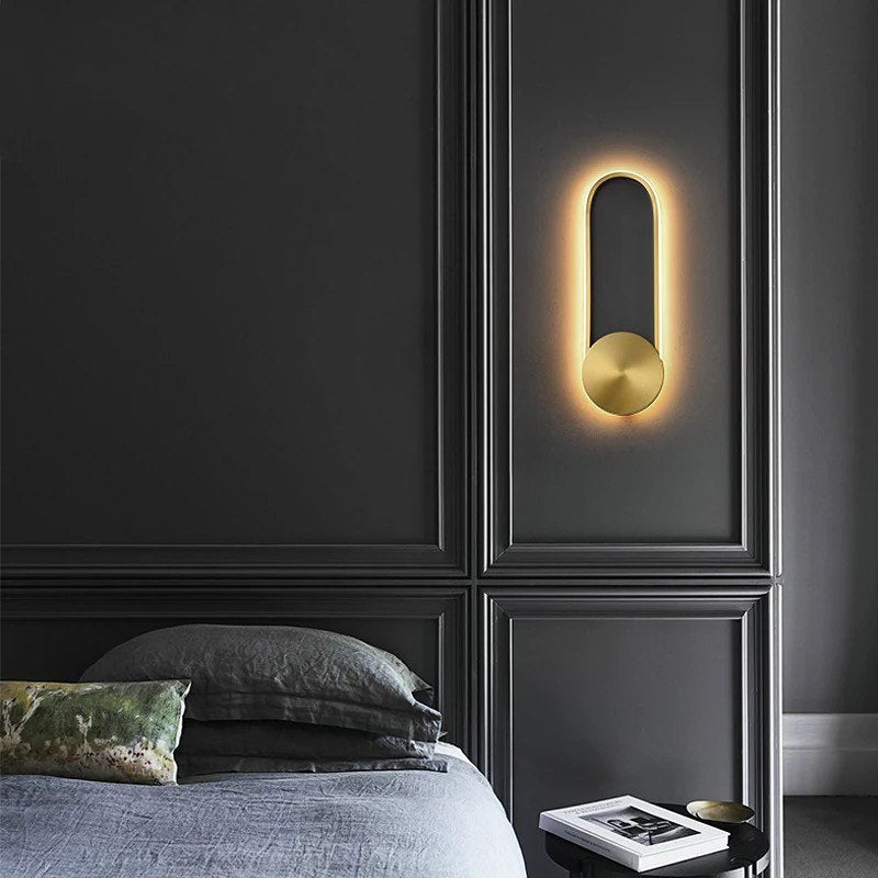 Настінний світильник Cloo Wall Lamp H405 Led 14.5W Gold 230249-100001347