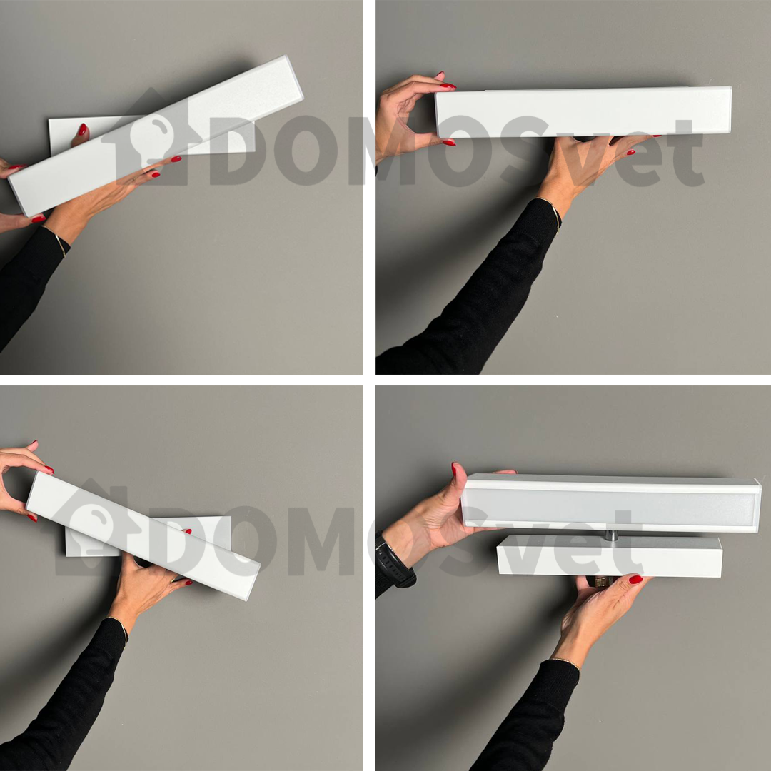 Бра Поворотні Straight turn 4000K White / Black 210827-100000308
