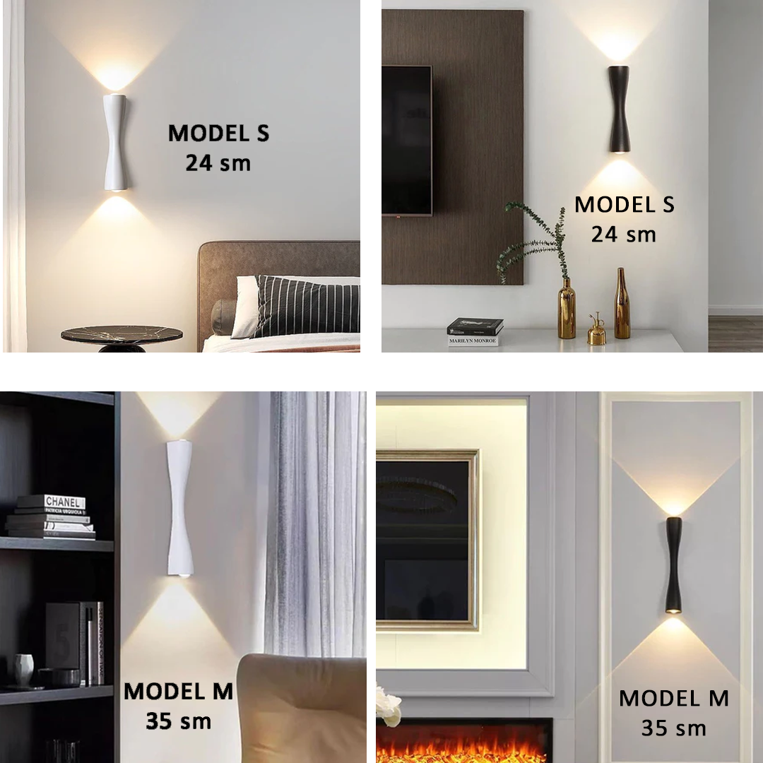 Бра Decorative Light Model S / Model M 4000К Matte Black / Matte White 221027-100001115