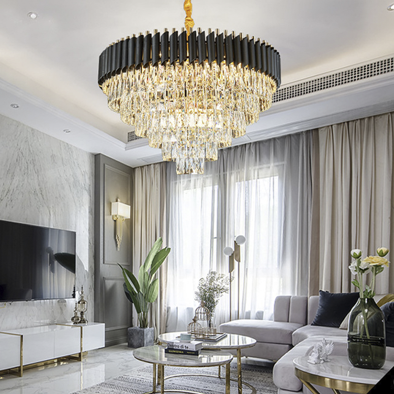 Люстра Glass Gold+Black 210817-100000243