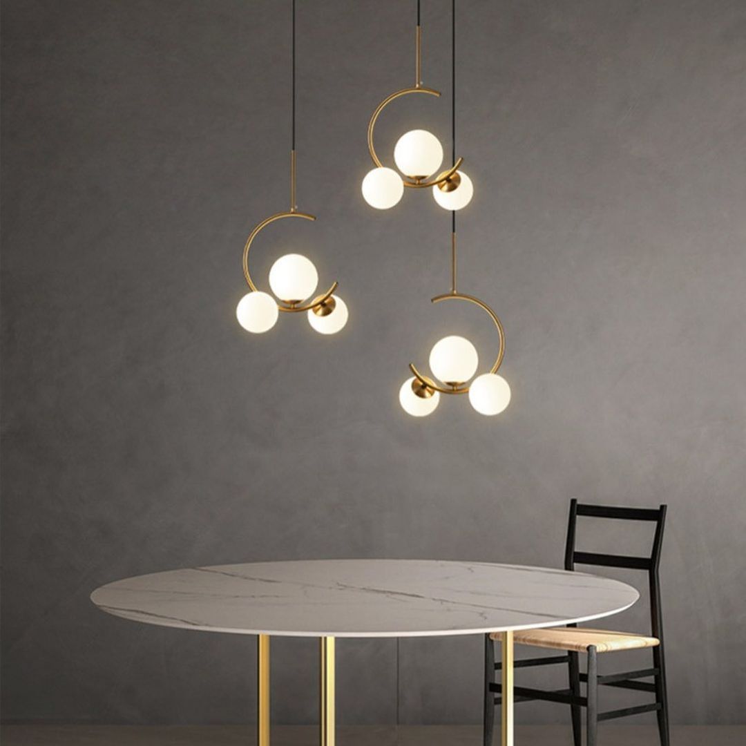 Підвіс Ceiling Moon Balls Gold / Black 220518-100000796