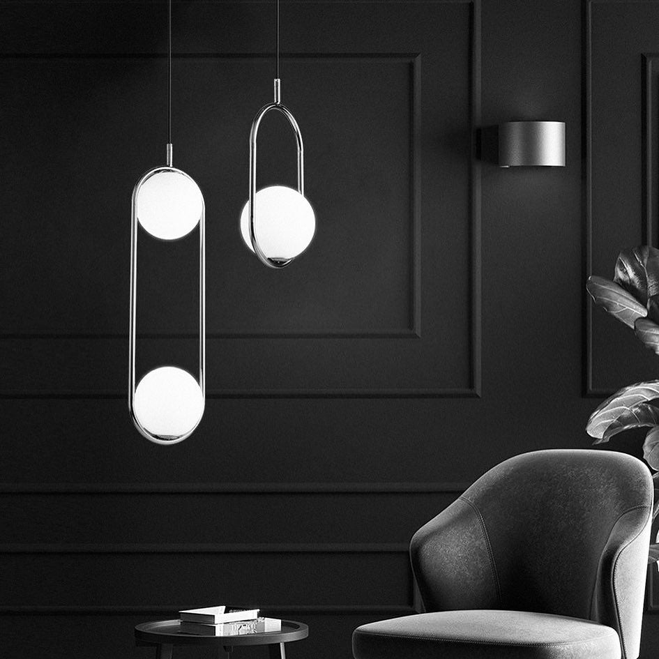 Підвісні світильники Orbit pendant lamp Chrom 1x E27 / 2xE27 230342-100001458