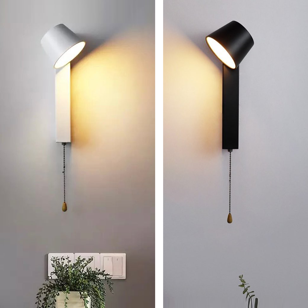 Бра з мотузковим вимикачем 4000К Black / White 221027-100001107