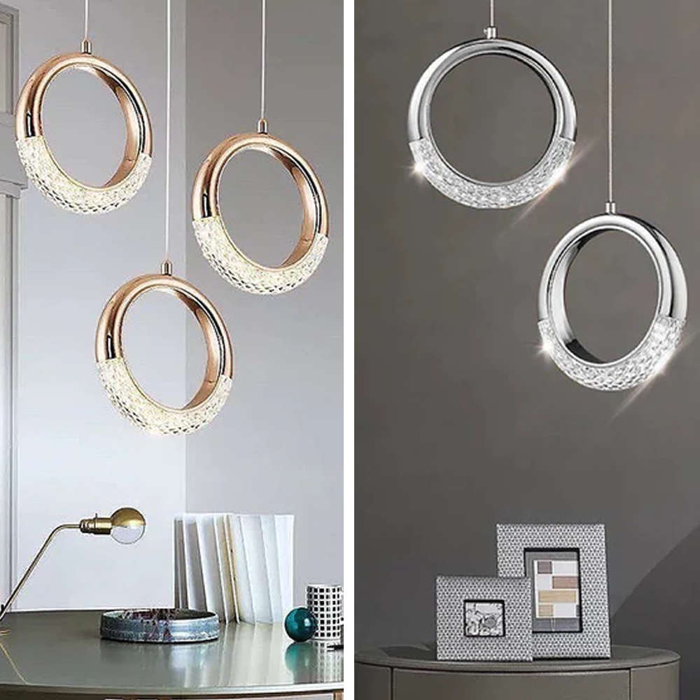 Підвісний світильник LED Ring Chrome / Gold 220835-100000970