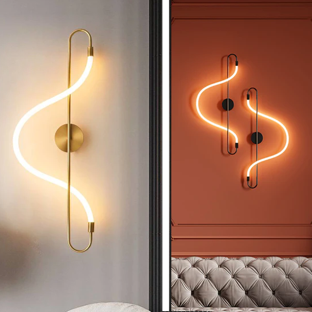 Бра Rope Luminous Tubes Gold / Black 220717-100000928