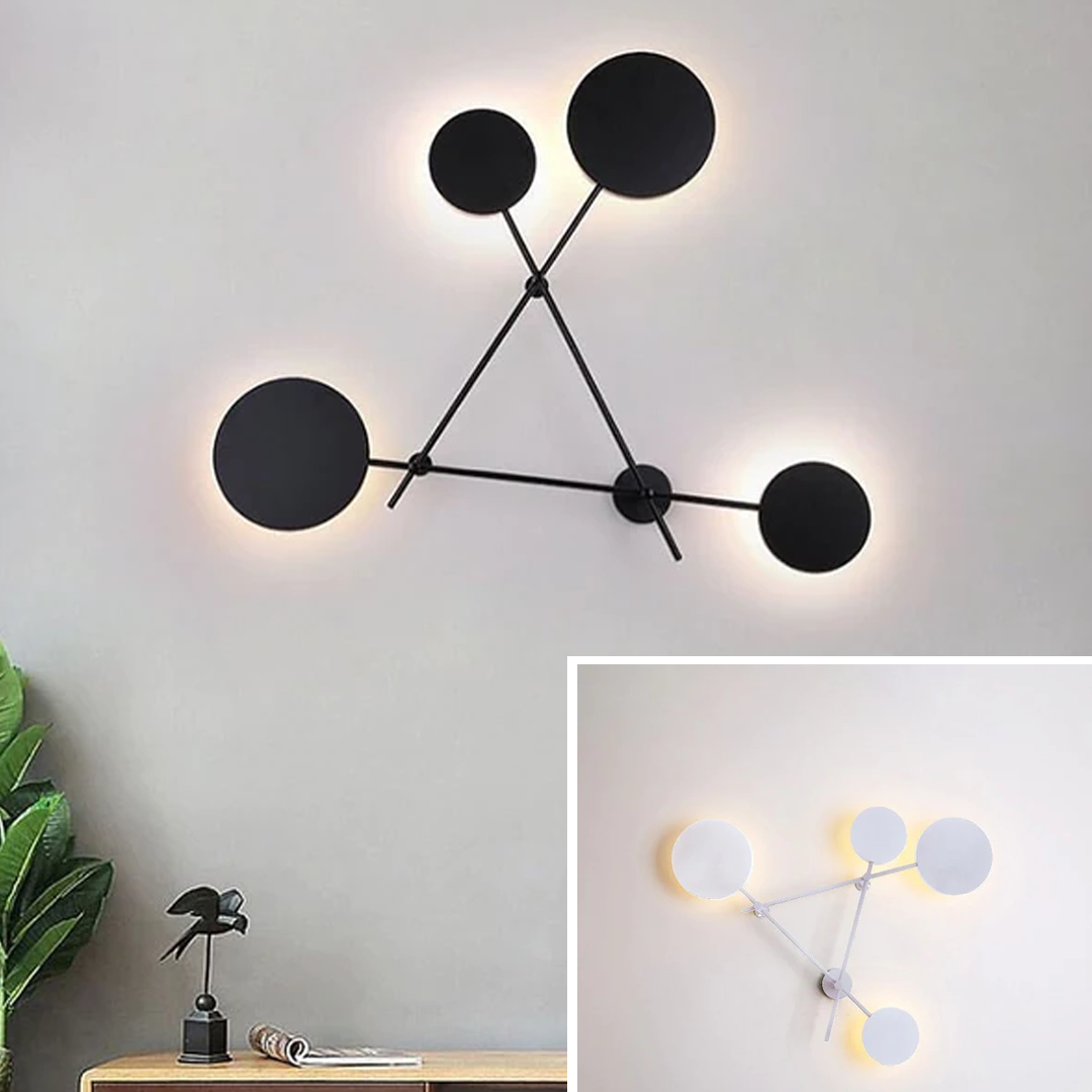 Бра DOTS Molecular 4000K White / Black 210718-100000064