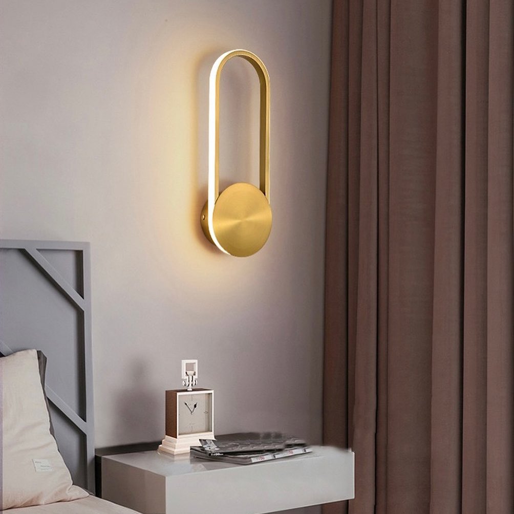 Настінний світильник Cloo Wall Lamp H405 Led 14.5W Gold 230249-100001347