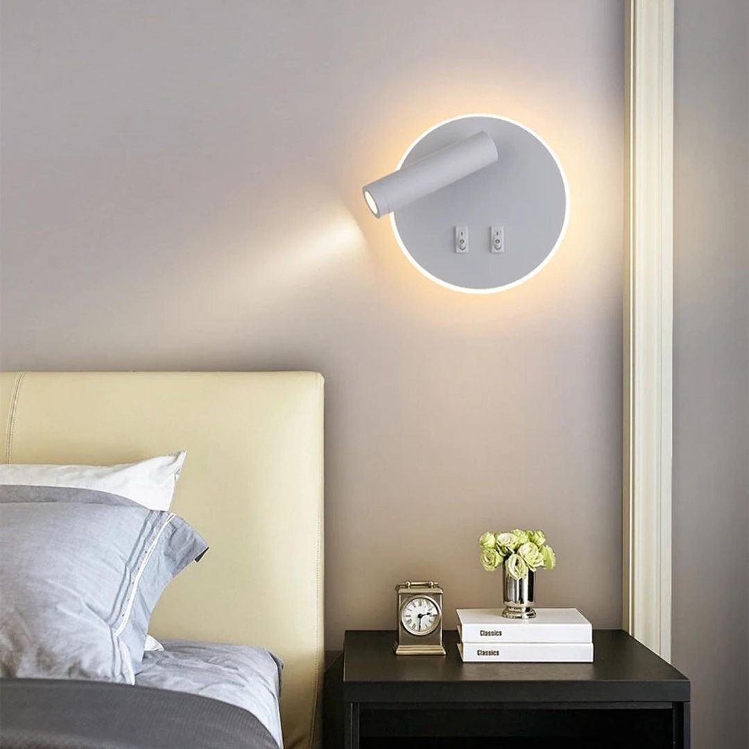 Бра з вимикачем на корпусі ios White led 12W 230149-100001327