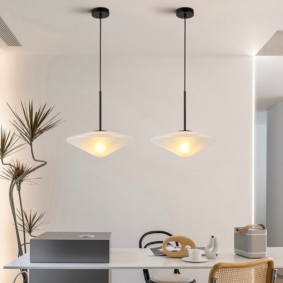 Підвісний світильник Cone lamp D250 Led 7W 3000K Black White 230301-100001503