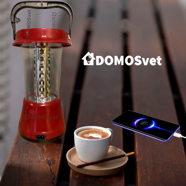Акумуляторна Лампа Omega Brian 6000K Domosvet Design 221248-100001222