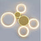 Стельовий світильник Ring snake lamp Led 62W 2800K-7000K Gold / Black 230361-100001475