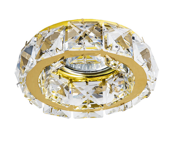 Точкові світильники Crystal Circle Chrome / Gold 220620-100000857