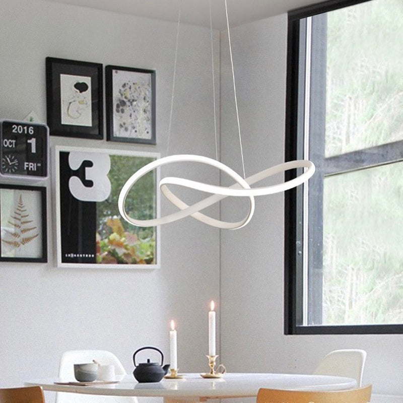 Підвісні люстри Led Lamp D-500 P50W Black / White Knot 230261-100001422