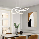 Підвісні люстри Led Lamp D-500 P50W Black / White Knot 230261-100001422