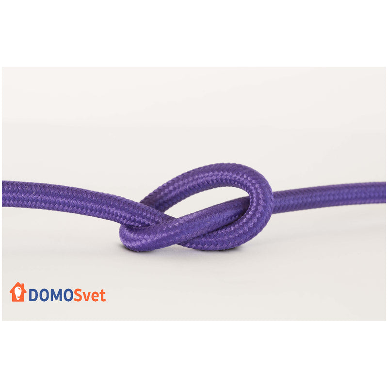 Провід У Тканинному Обплетенні Purple Domosvet Design 21053-34922