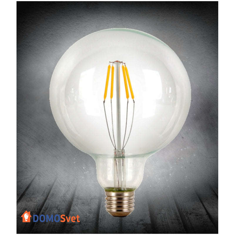 Лампа Едісона Led G125 4w 2700k Диммована Domosvet Design 21053-35311