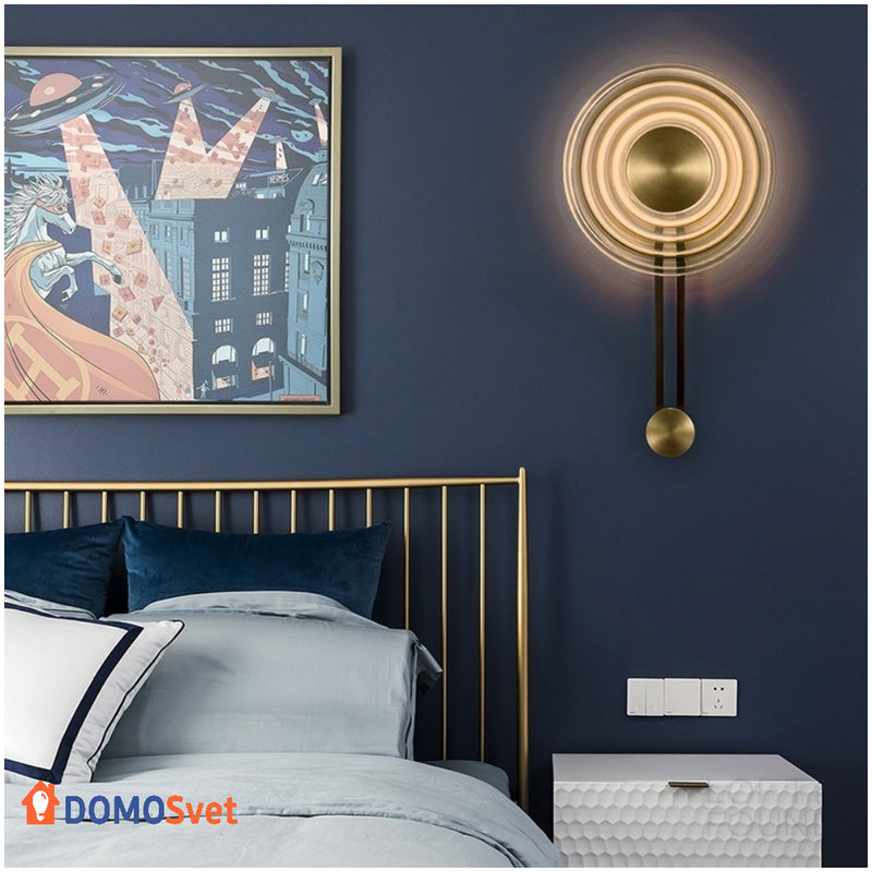 Бра Led Orbit Gold Domosvet Design 21053-35562