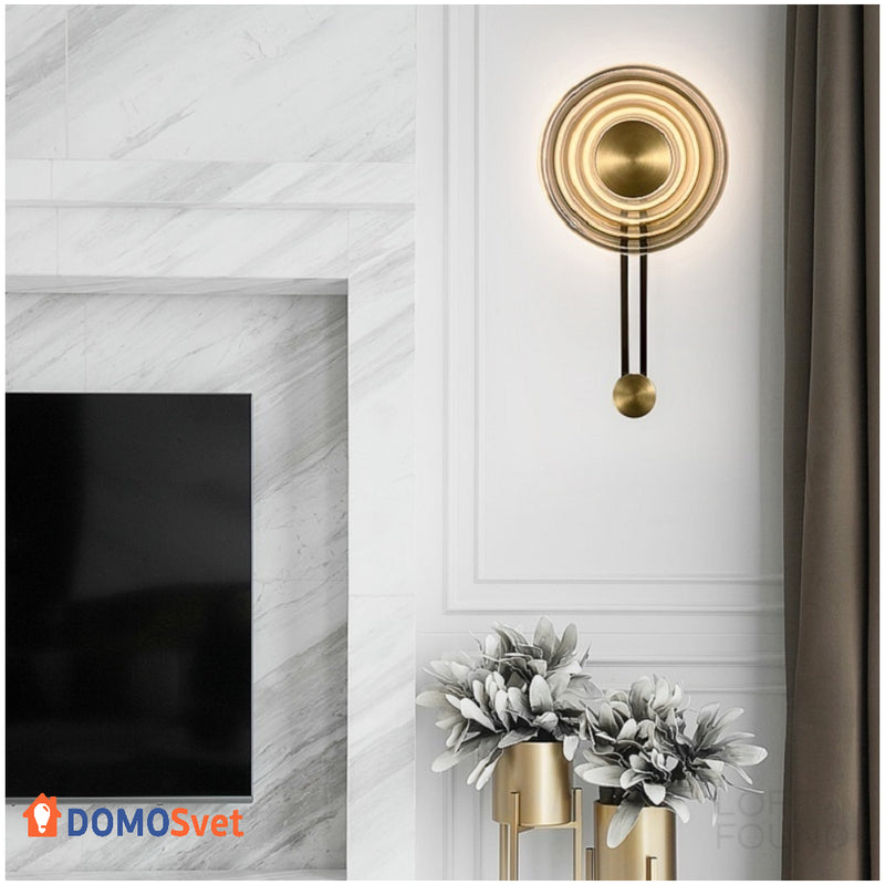 Бра Led Orbit Gold Domosvet Design 21053-35562