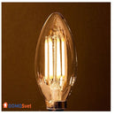 Лампа Led C35 100mm 4w 3000k E14 Domosvet Design 22053-42323