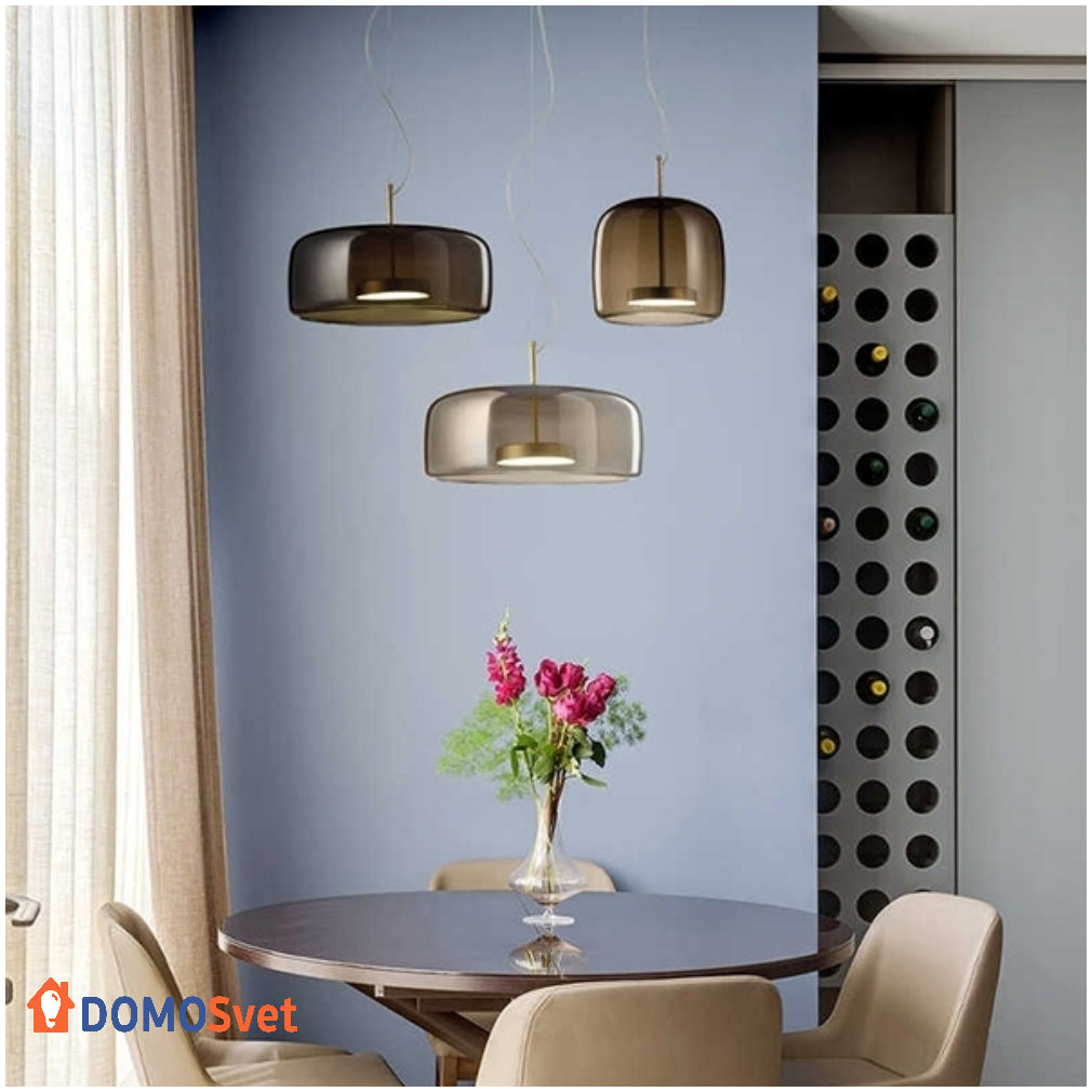 Підвіс Led Glow Smoky Grey Domosvet Design 23013-57240