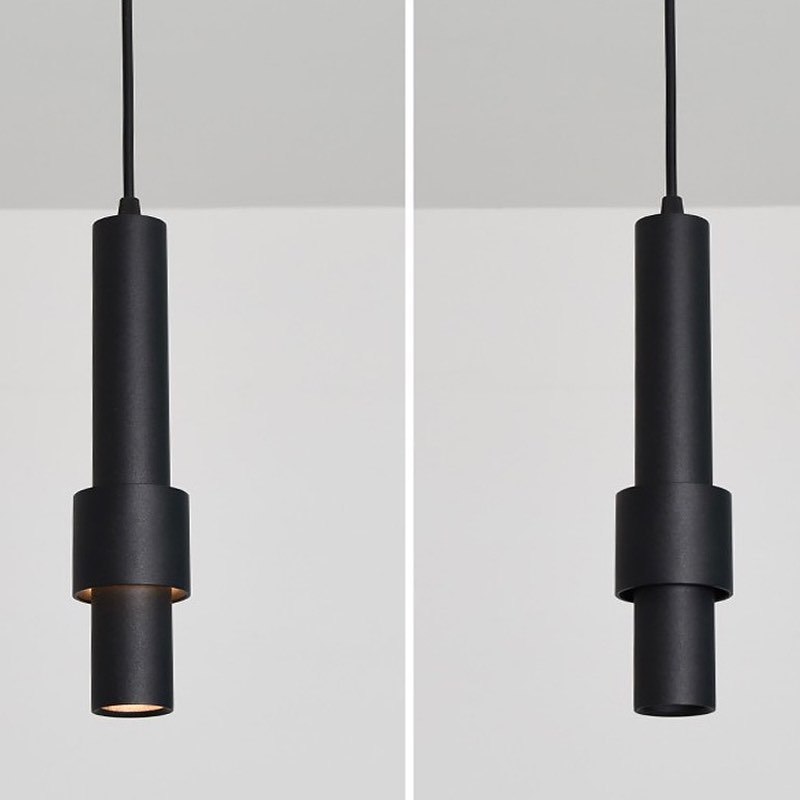 Підвісний світильник Tube rim lamp Led 7W D70 Black 230349-100001454
