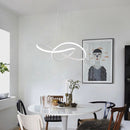 Підвісні люстри Led Lamp D-500 P50W Black / White Knot 230261-100001422