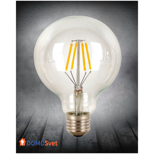 Лампа Едісона Led G95 4w 1800k Domosvet Design 21053-35724