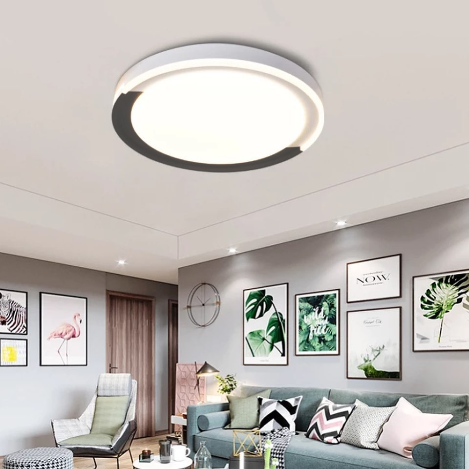 Стельовий світильник Ceiling SLIM White&Black / White&Grey LED 220419-100000712