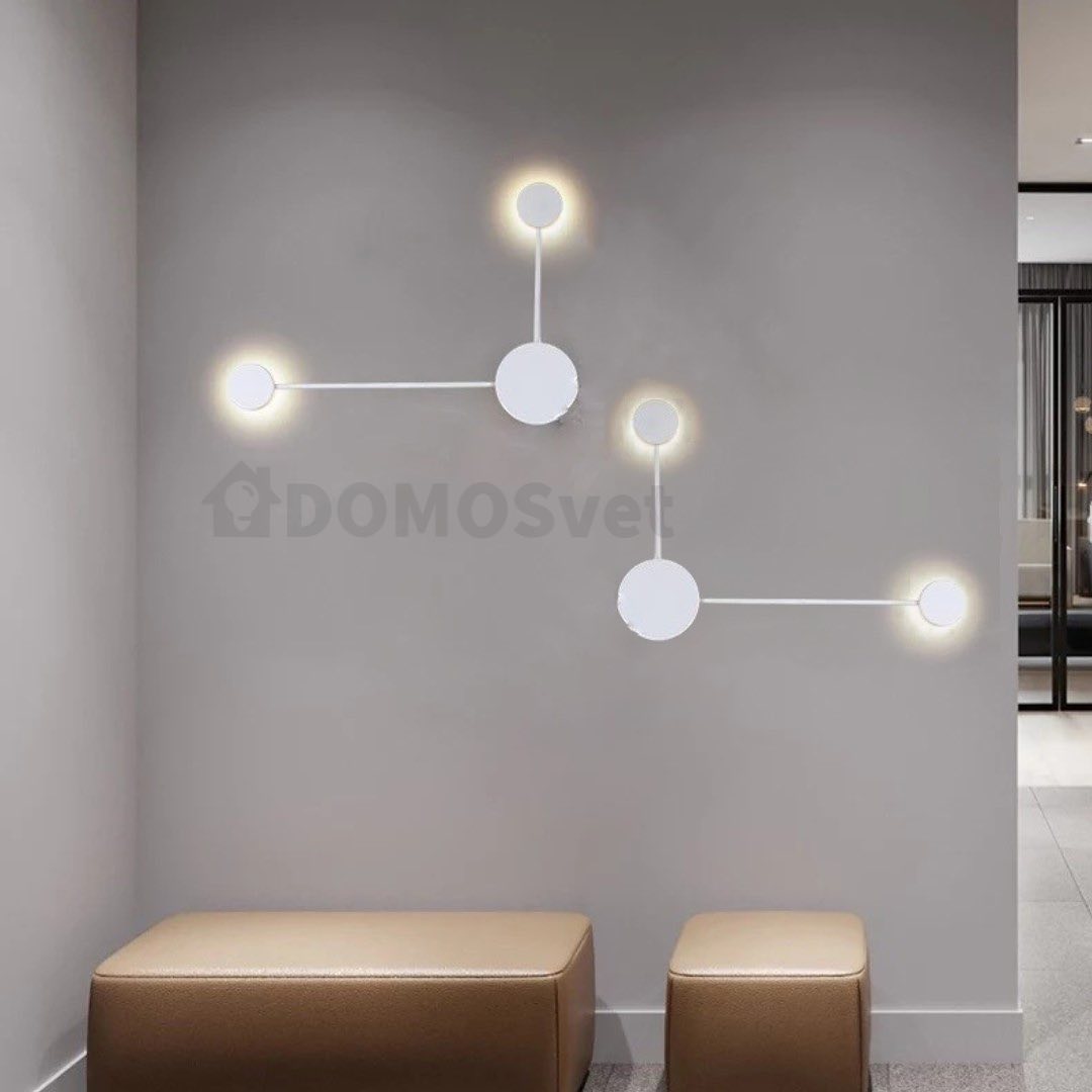 Бра Molecular VETUR White / Black / Gold 210718-100000061