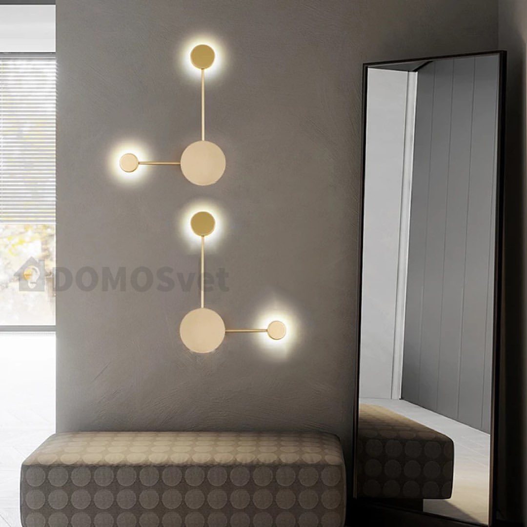 Бра Molecular VETUR White / Black / Gold 210718-100000061