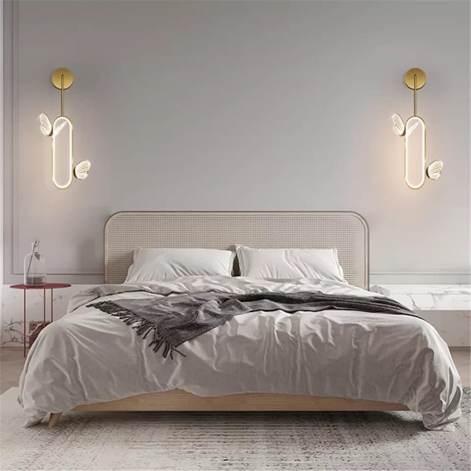 Бра 4000К Butterfly Gold+Transparent 210818-100000298