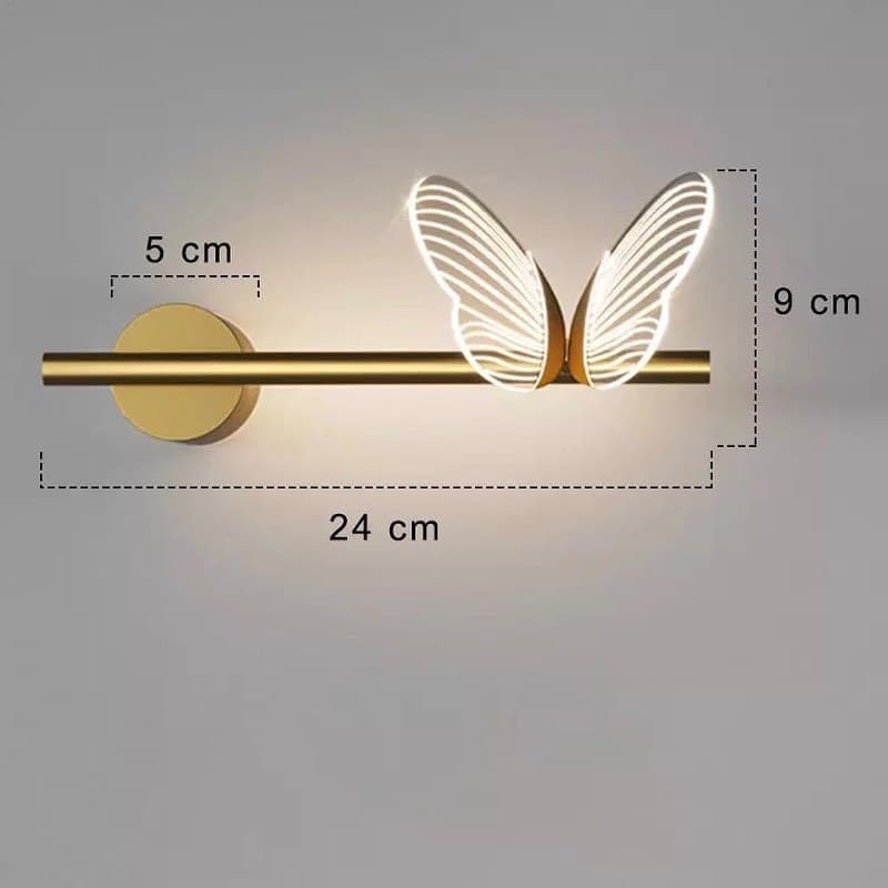 Бра 4000K Gold Butterfly&Glowing Wings Right / Left 210918-100000372