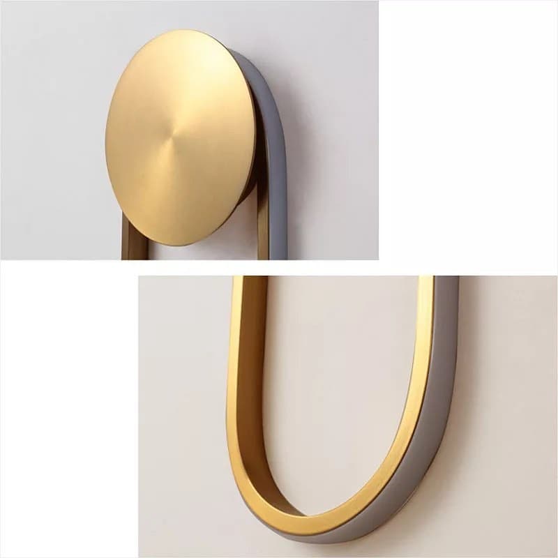 Бра Скріпка Brass / Black 211017-100000455