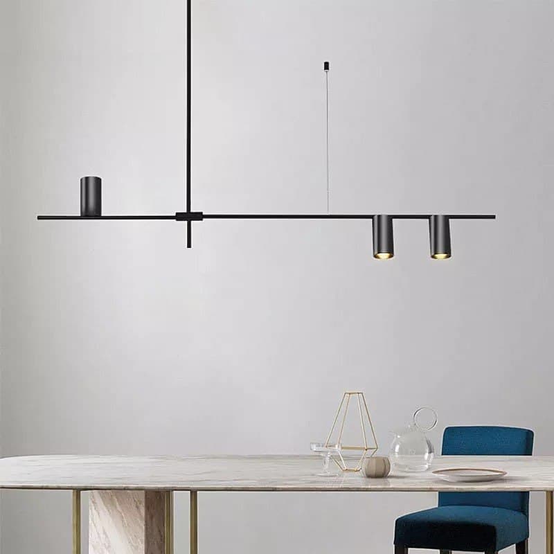 Люстра 3 Lamps L-140 cm Black 211044-100000465