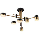 Люстра Супутник Gold & Black 220117-100000613