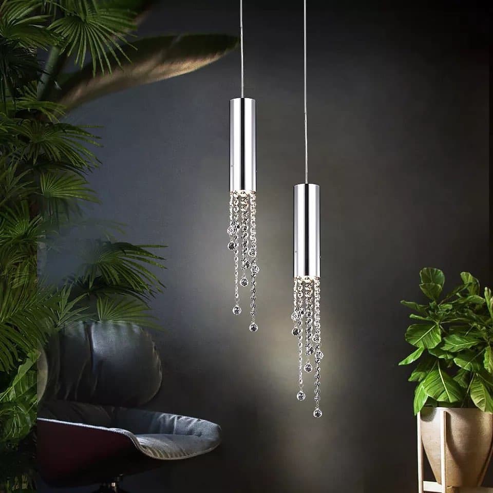 Підвіс Crystal Diamond Chrome / Gold 220217-100000697