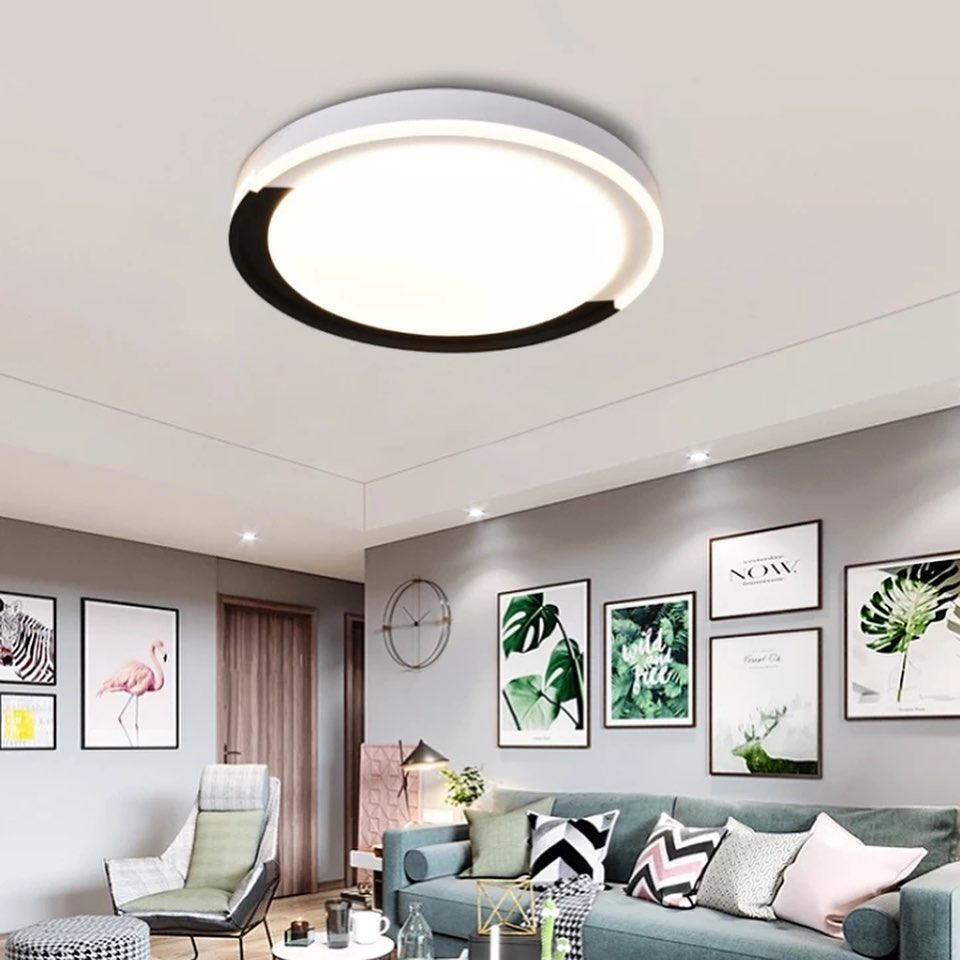 Стельовий світильник Ceiling SLIM White&Black / White&Grey LED 220419-100000712